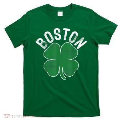 Boston Irish Shamrock St. Patrick's Day T-Shirt