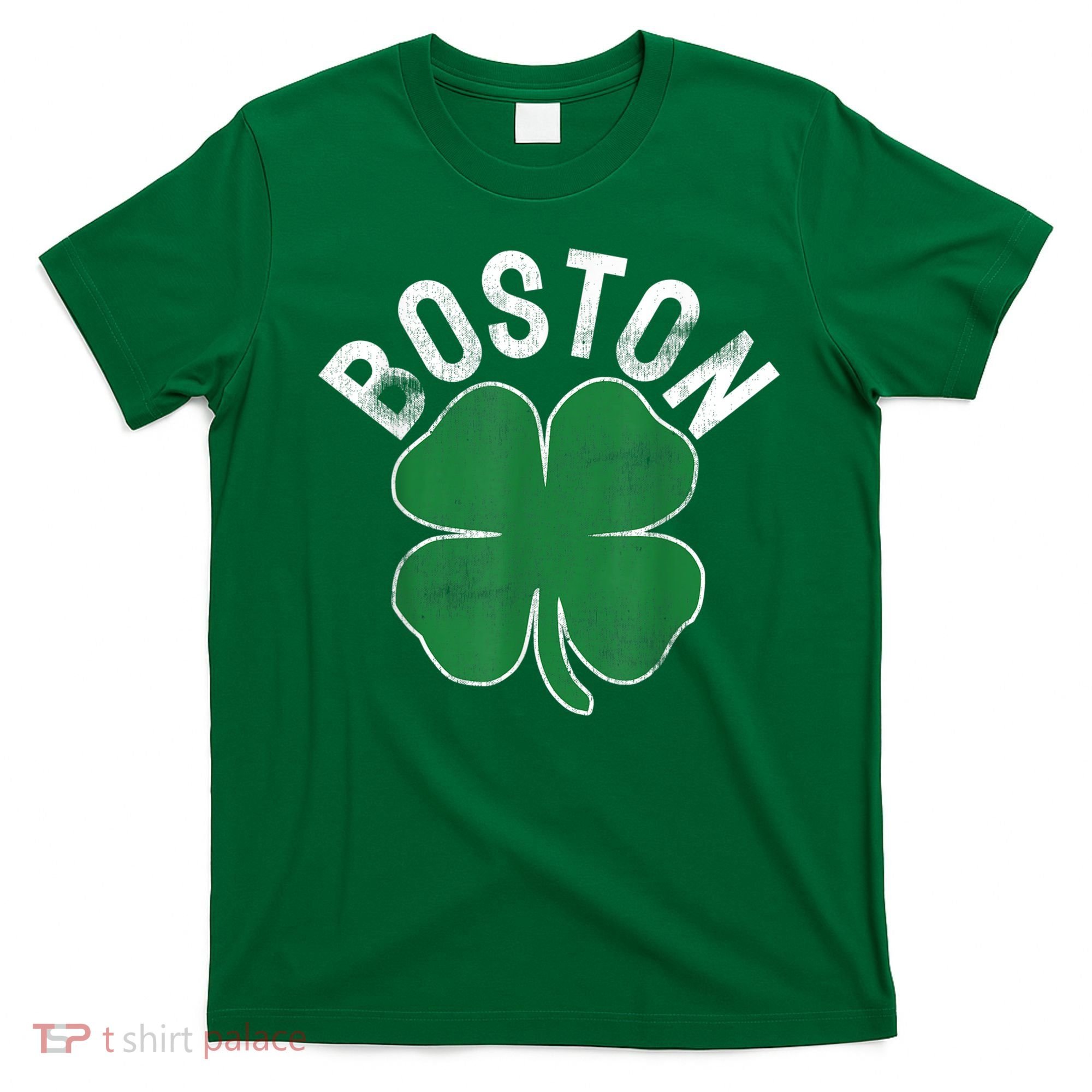 Boston Irish Shamrock St. Patrick's Day T-Shirt