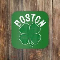 Boston Irish Shamrock St. Patrick's Day Coaster thumb 0