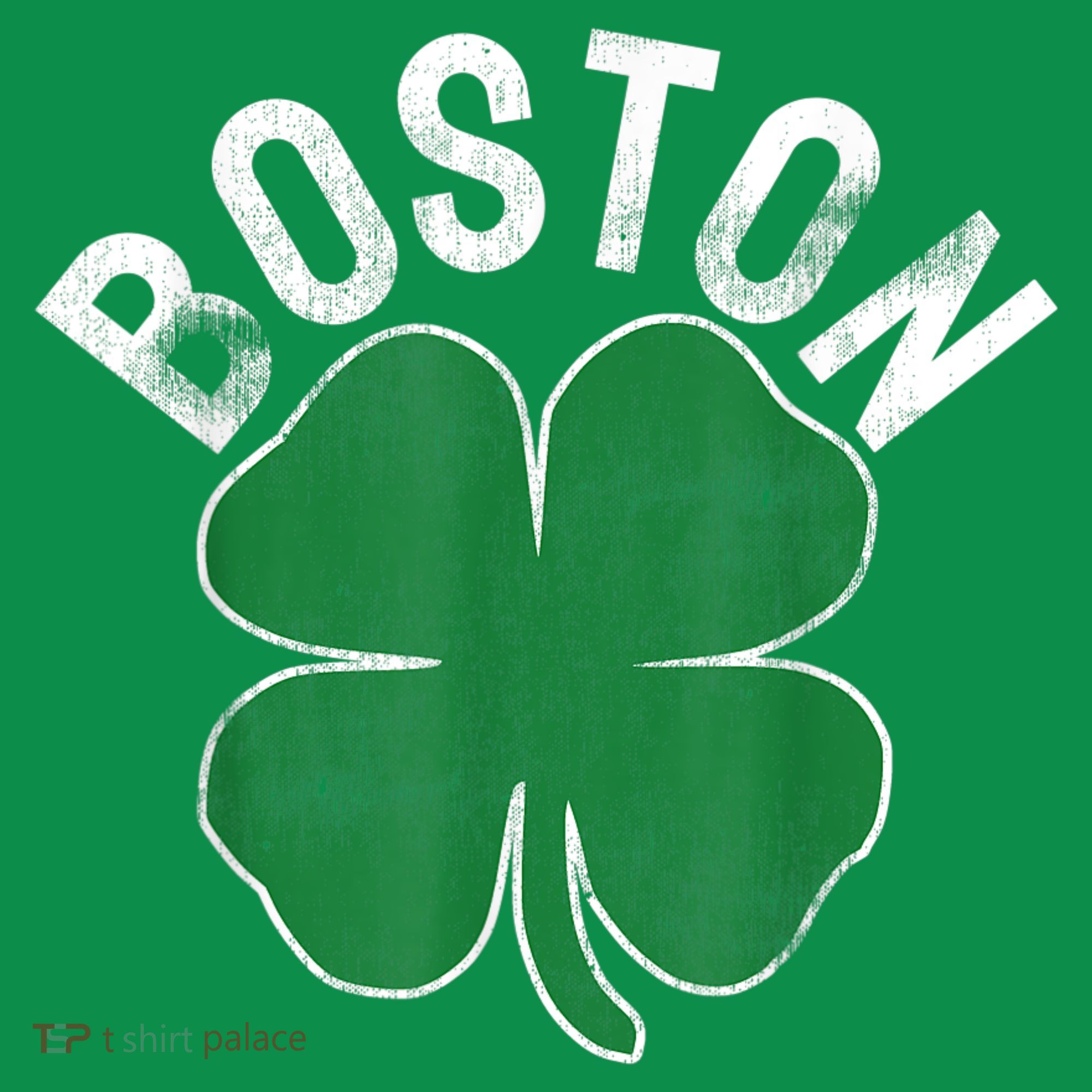 Boston Irish Shamrock St. Patrick's Day Mousepad