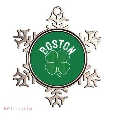 Boston Irish Shamrock St. Patrick's Day Ornament