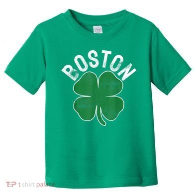 Boston Irish Shamrock St. Patrick's Day Toddler T-Shirt