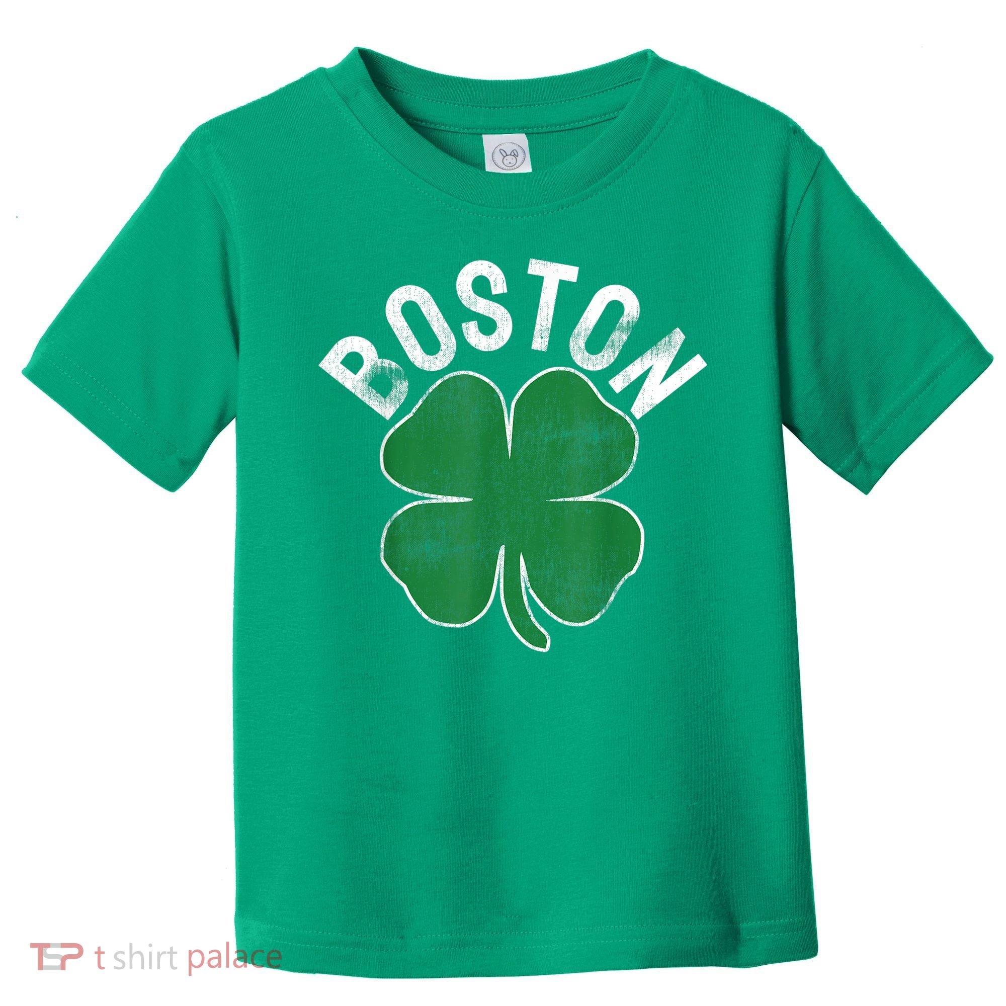 Boston Irish Shamrock St. Patrick's Day Toddler T-Shirt