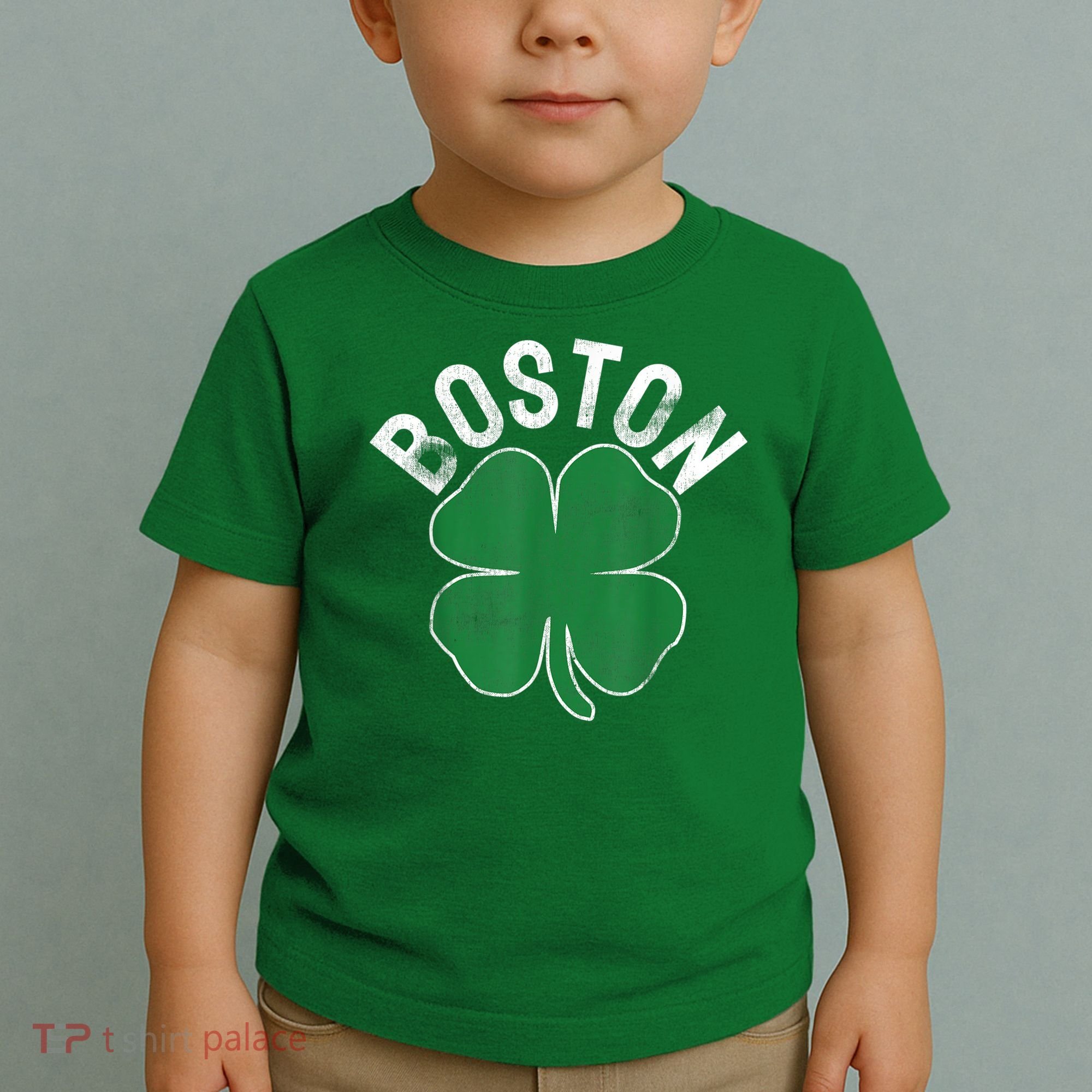 Boston Irish Shamrock St. Patrick's Day Toddler T-Shirt
