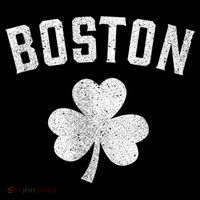 Boston Irish Shamrock St. Patrick's Day Doggie Tank thumb 4