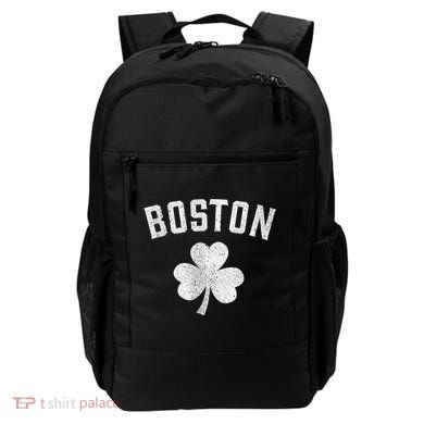 Boston Irish Shamrock St. Patrick's Day Backpack