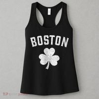 Boston Irish Shamrock St. Patrick's Day Women's Tank Top thumb 3