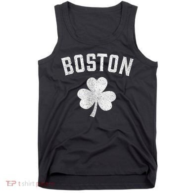 Boston Irish Shamrock St. Patrick's Day Tank Top