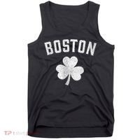 Boston Irish Shamrock St. Patrick's Day Tank Top thumb 0
