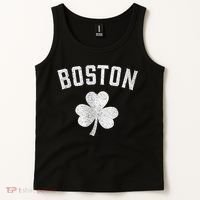 Boston Irish Shamrock St. Patrick's Day Tank Top thumb 2