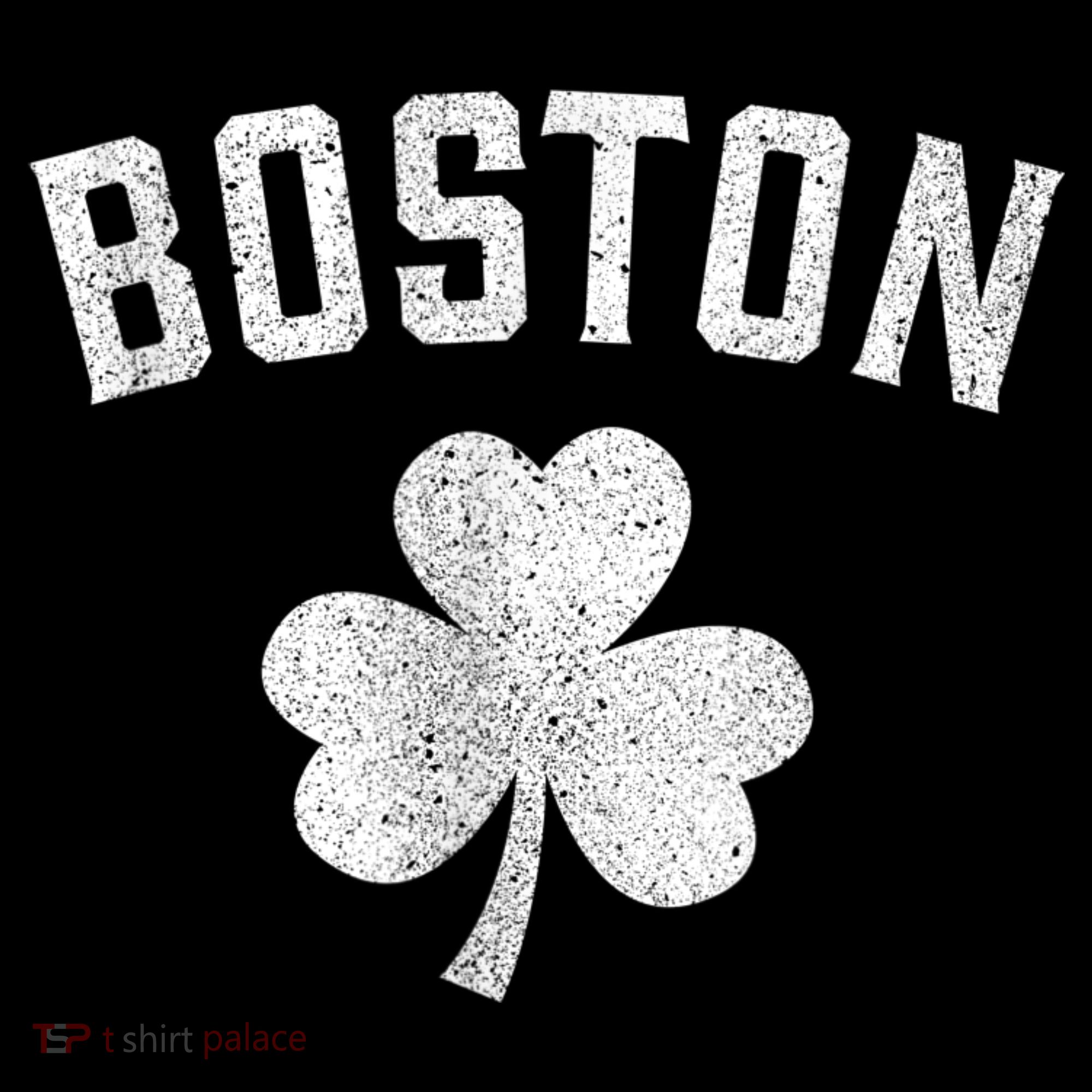 Boston Irish Shamrock St. Patrick's Day Tank Top