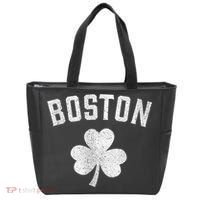 Boston Irish Shamrock St. Patrick's Day Tote Bag thumb 0
