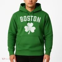 Boston Irish Shamrock St. Patrick's Day Hoodie thumb 2