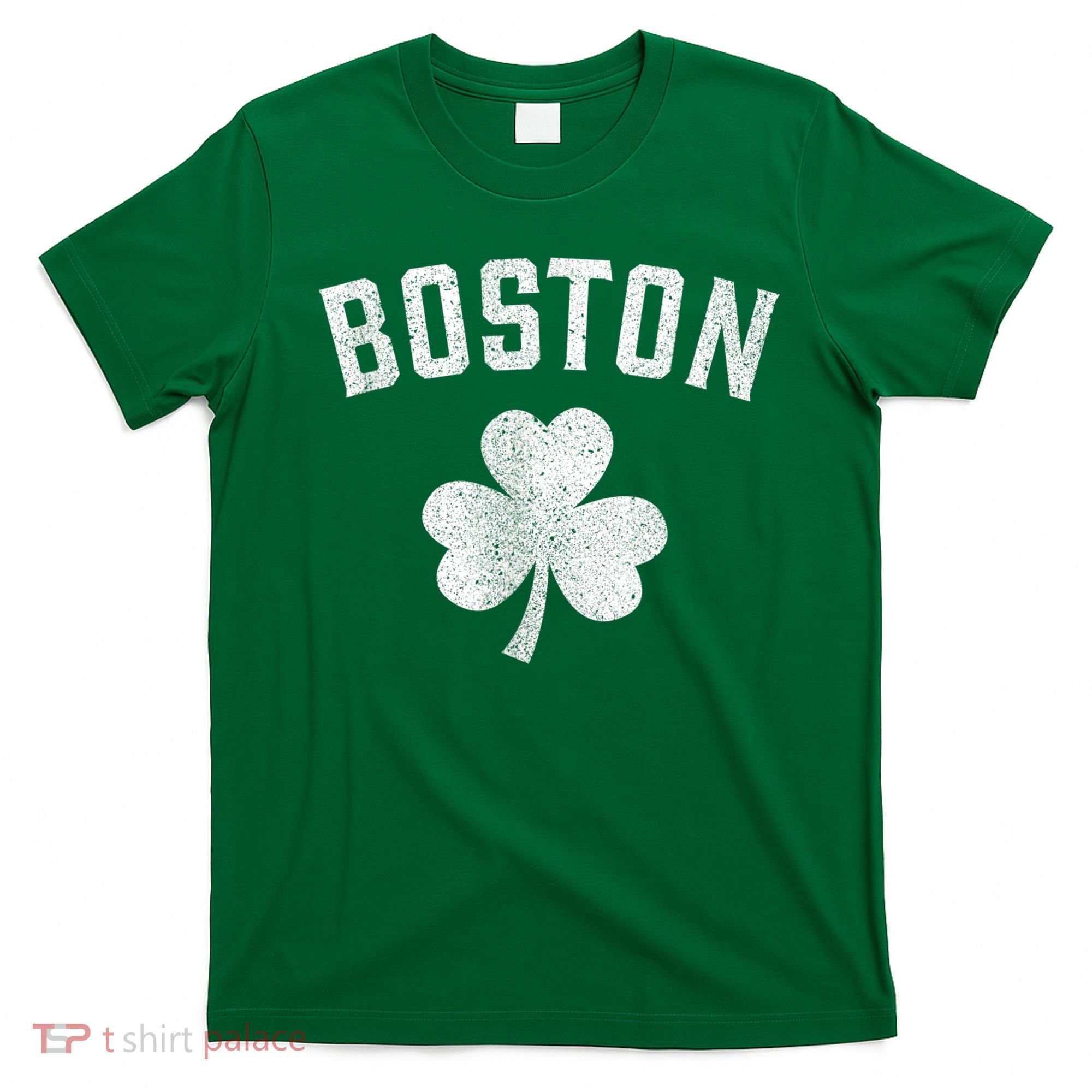 Boston Irish Shamrock St. Patrick's Day T-Shirt