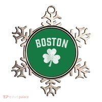 Boston Irish Shamrock St. Patrick's Day Ornament thumb 0
