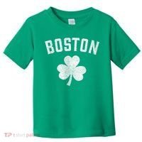 Boston Irish Shamrock St. Patrick's Day Toddler T-Shirt thumb 0