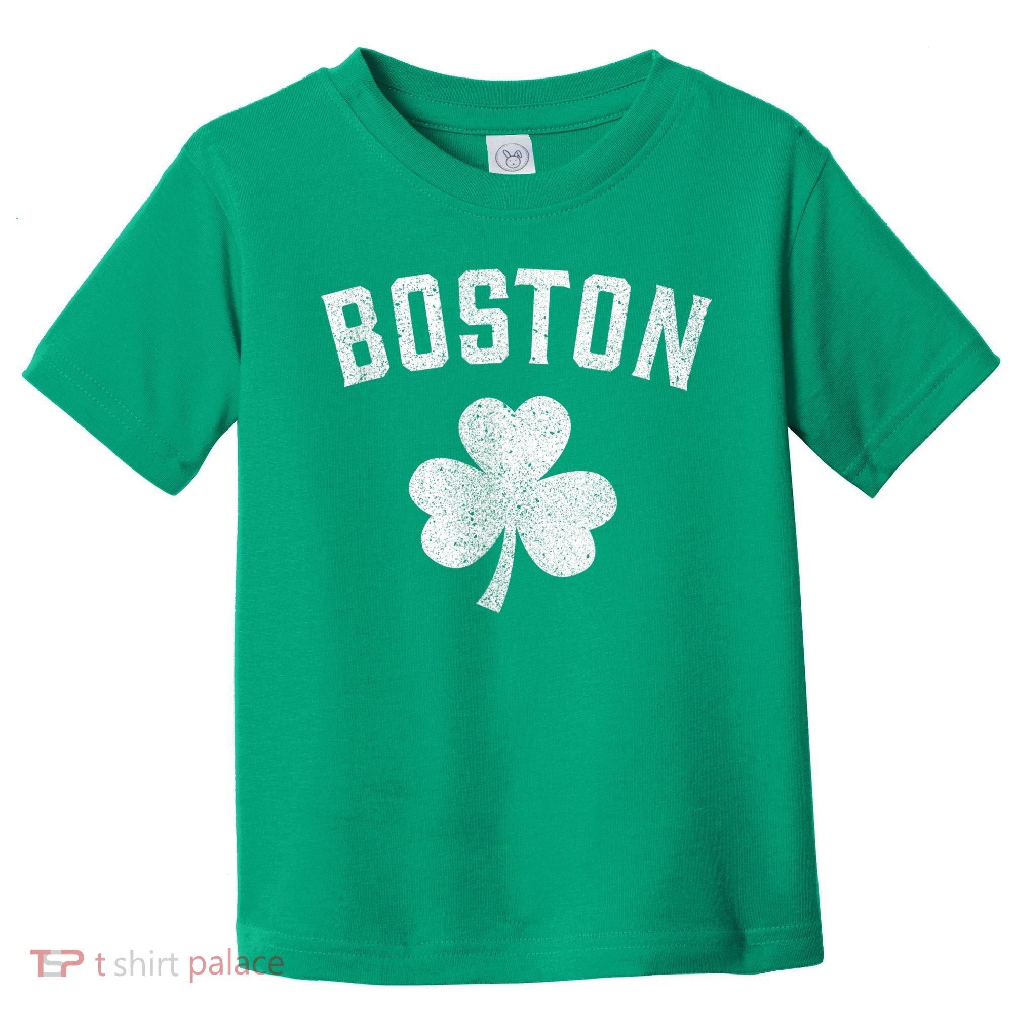 Boston Irish Shamrock St. Patrick's Day Toddler T-Shirt