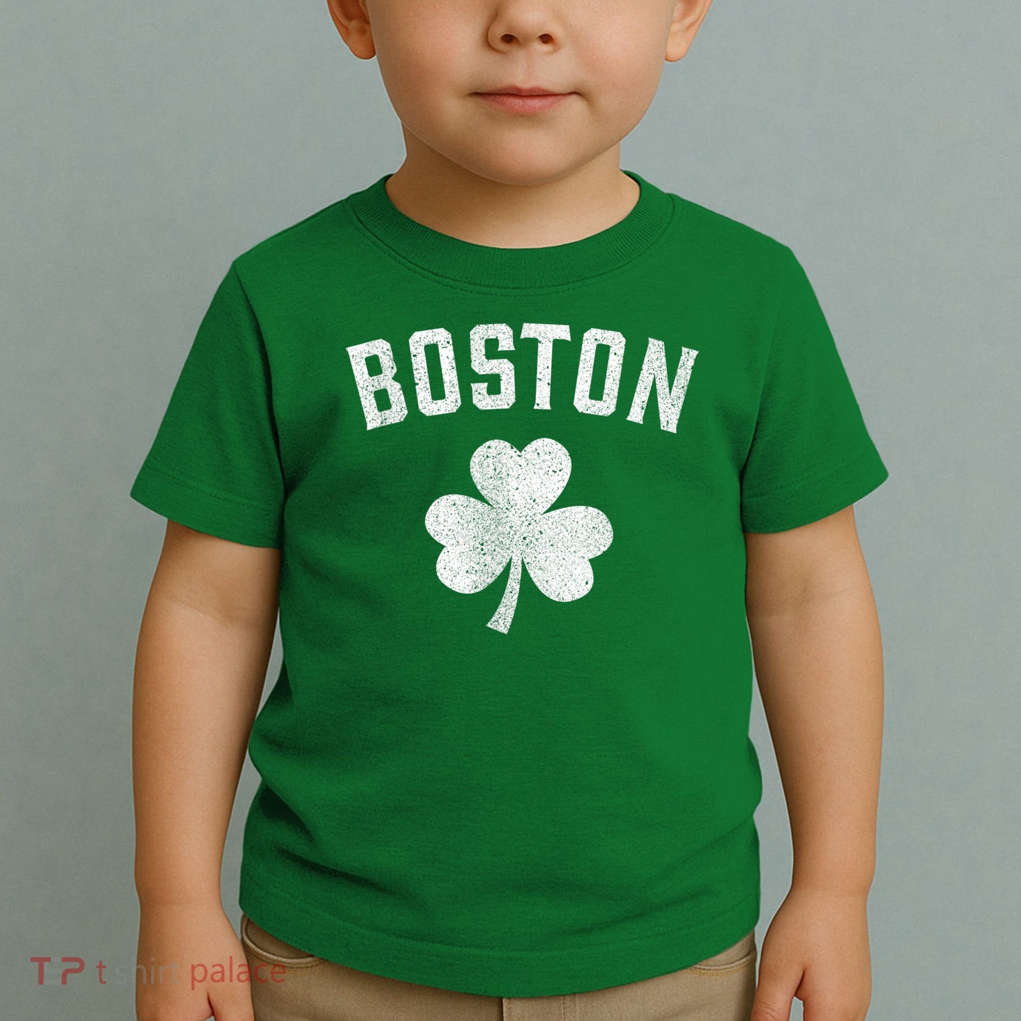 Boston Irish Shamrock St. Patrick's Day Toddler T-Shirt
