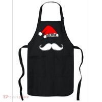 Believe In Santa Funny Mustache Apron thumb 0