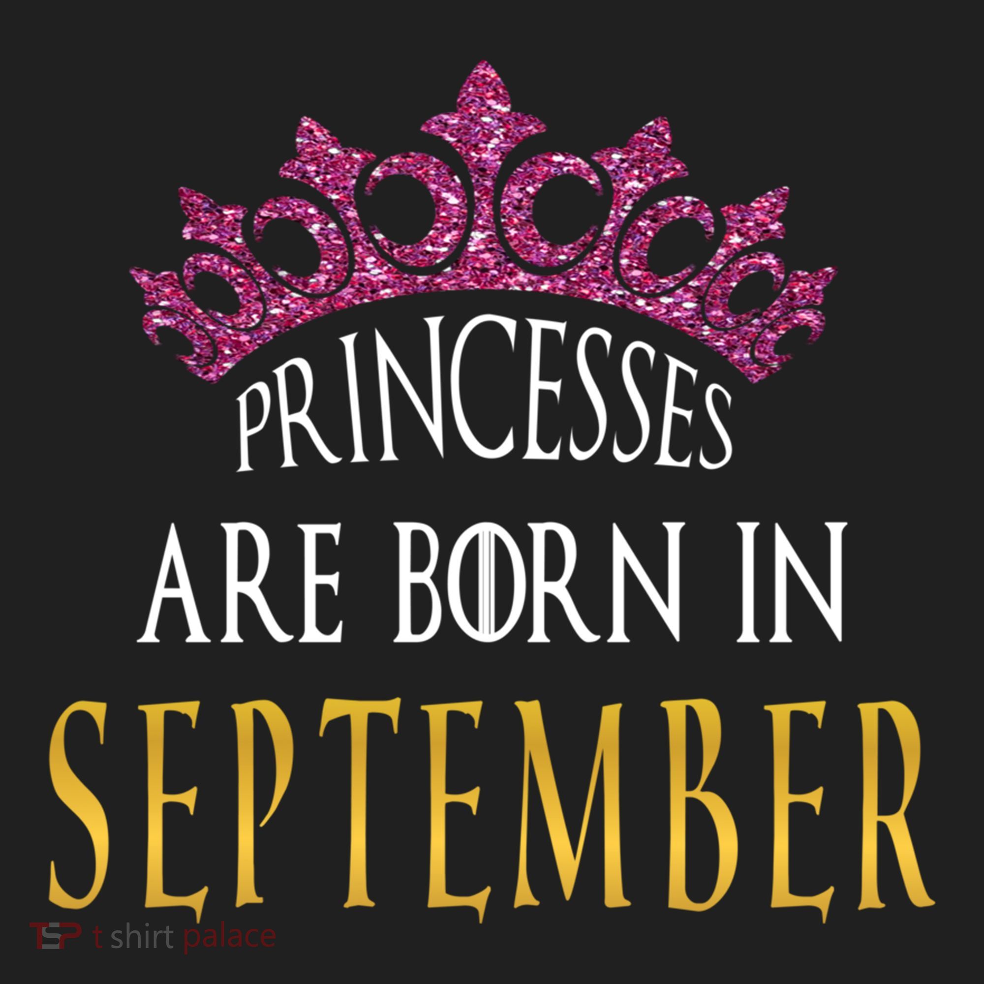 Born In September Princesses Are Born In September Birthday Cool Gift Women's Sweatshirt