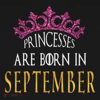 Born In September Princesses Are Born In September Birthday Cool Gift Women's Hoodie thumb 2