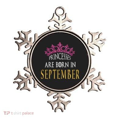 Born In September Princesses Are Born In September Birthday Cool Gift Ornament
