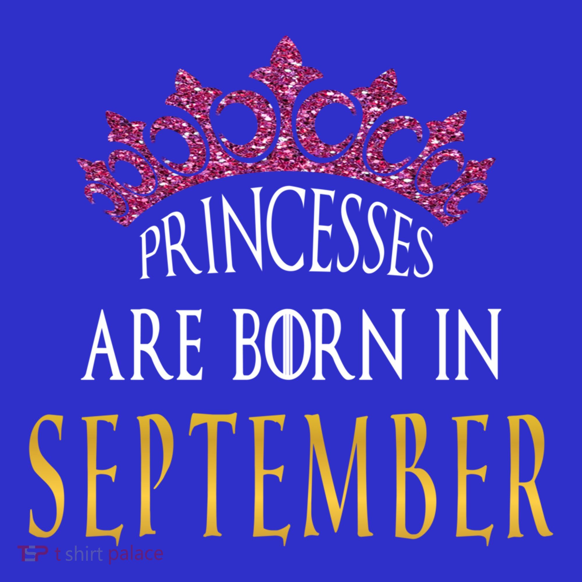 Born In September Princesses Are Born In September Birthday Cool Gift Mousepad