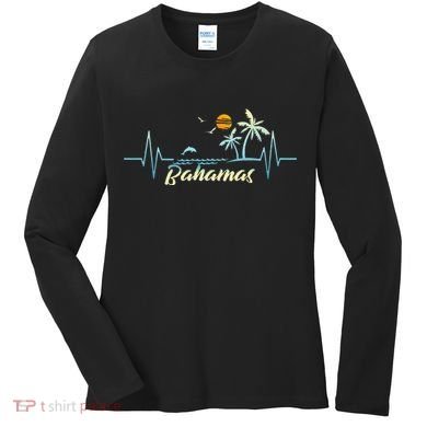 Bahamas Islands Souvenir Spring Break Bahamas Women's Long Sleeve Shirt