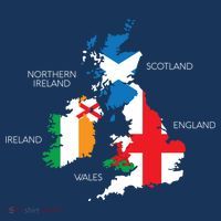 British Isles Sea Ireland Scotland Wales England Map Coins Baby Bodysuit thumb 2