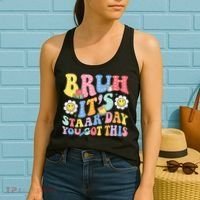 Brush It's Staar Day You Got This Women's Tank Top thumb 2