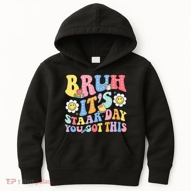 Brush It's Staar Day You Got This Kids Hoodie