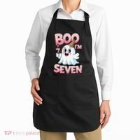 Boo IM Seven Ghost Theme For October Apron thumb 2