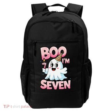 Boo IM Seven Ghost Theme For October Backpack