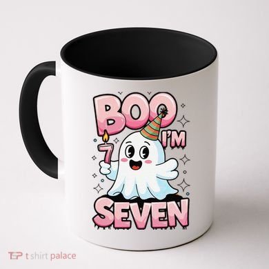 Boo IM Seven Ghost Theme For October Coffee Mug