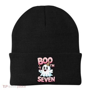 Boo IM Seven Ghost Theme For October Beanie