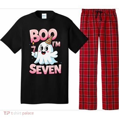 Boo IM Seven Ghost Theme For October Pajama Set