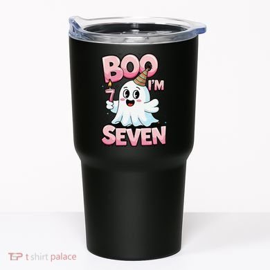 Boo IM Seven Ghost Theme For October Tumbler
