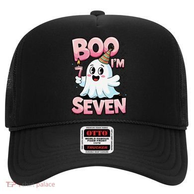 Boo IM Seven Ghost Theme For October Hat