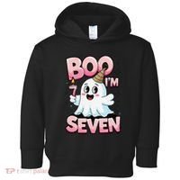 Boo IM Seven Ghost Theme For October Toddler Hoodie thumb 0
