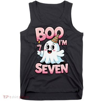 Boo IM Seven Ghost Theme For October Tank Top