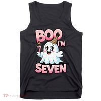 Boo IM Seven Ghost Theme For October Tank Top thumb 0