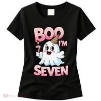 Boo IM Seven Ghost Theme For October Women's T-Shirt thumb 0
