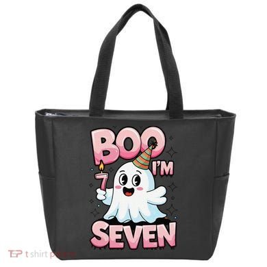 Boo IM Seven Ghost Theme For October Tote Bag