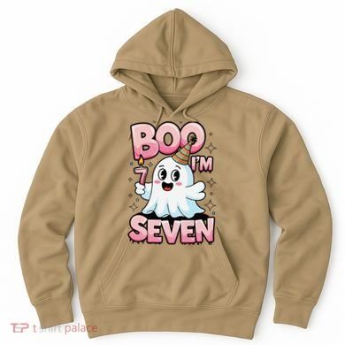Boo IM Seven Ghost Theme For October Hoodie