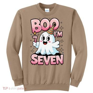 Boo IM Seven Ghost Theme For October Sweatshirt