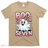 Boo IM Seven Ghost Theme For October T-Shirt thumb 0