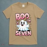 Boo IM Seven Ghost Theme For October T-Shirt thumb 5
