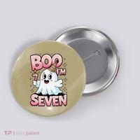 Boo IM Seven Ghost Theme For October Button thumb 0