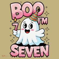 Boo IM Seven Ghost Theme For October Mousepad thumb 1