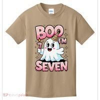Boo IM Seven Ghost Theme For October Kids T-Shirt thumb 0